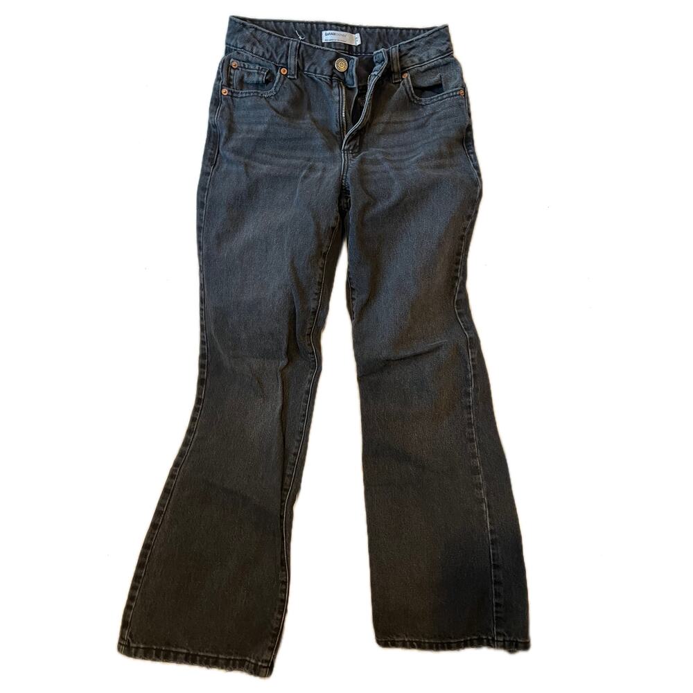 Garage Denim Black Jeans 90s Straight Womans Sz 01